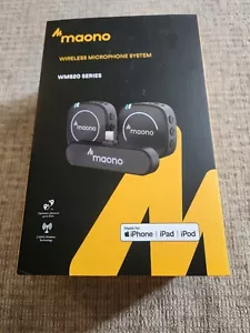 Maono WM820 B2 Series Microphone System iPhone, iPad FREE SHIPPING. - Picture 1 of 4