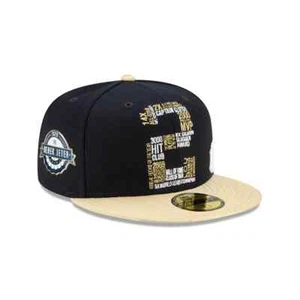 CALIGRAMA TRIBUTO DEREK JETER NUEVA YORK YANKEES TALLA 7 7/8 59FIFTY AJUSTADO - Imagen 1 de 5