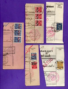 ESTLAND LOT 5 VINTAGE CUPON GELD ORDE GEBRAUCHT 1928-35er 690 - Bild 1 von 2