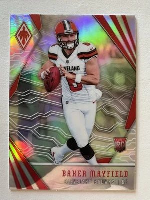 2018 PHOENIX #106 - Tampa Bay QB  BAKER MAYFIELD   ROOKIE Card             O128 - Image 1 of 2