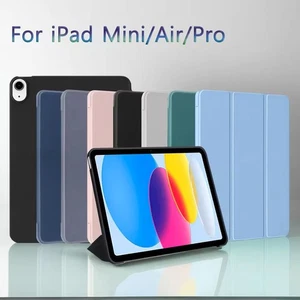 Smart Case Stand For iPad 10th 9/8/7/6/5th Gen 9.7 Air 1/2/3/4/5 Pro 11 Mini 6/5 - Picture 1 of 33