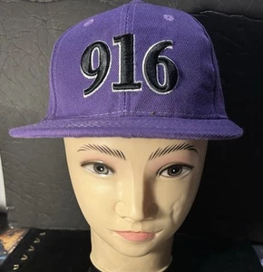 Purple 916 Denim  Cap Adjustable Size . #A111 - Picture 1 of 4