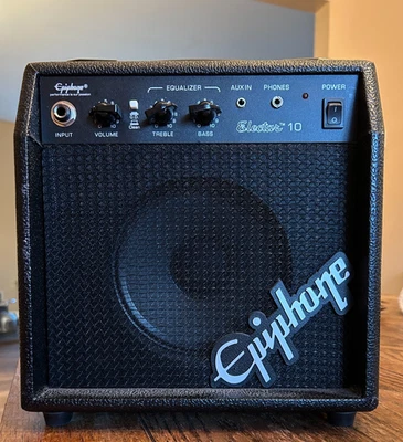 Amplificador de guitarra eléctrica Epiphone Electar 10 sin fuente de alimentación Overdrive Foto 1 de 4
