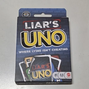 LIAR's UNO Card Game "Trust NO ONE" Bluff/Trick/Fib Your Way to VICTORY!!! New - Picture 1 of 2