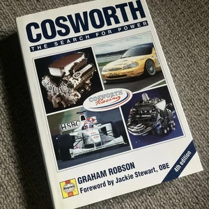 Cosworth The Search for Power hardback book Graham Robson Racing BTCC F1  - Bild 1 von 4
