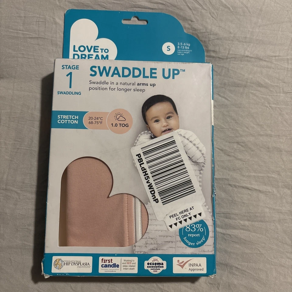 Love to Dream Swaddle Up NB 5-8.5lbs Dusty Pink - Image 1 of 4