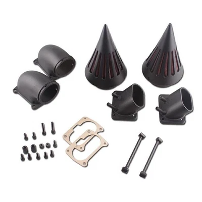 Matte Black Spike Air Cleaner Intake Filter Kits for Suzuki Boulevard M109R - image 1 of 4
