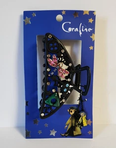 Clip de pelo coralino libélula negro gato botón garra de metal pinza de pelo nuevo Laika - Imagen 1 de 5