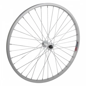 24-Inch Alloy Bicycle Wheel with WEI 519 Rim, W/M AQ-1000 Hub, QR Axle, Silver - Picture 1 of 3