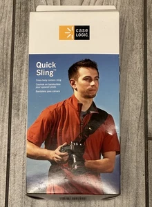 Quick Sling DSLR Cross Body Camera Strap Case Logic - NEW/Open Box - Picture 1 of 3