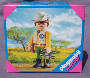 Playmobil 4559 hunting guard zoo safari twin elephant box NEW - Picture 1 of 3