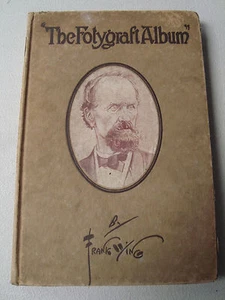 Vintage 1915 The Folygraft Album by Frank Wing Early Comedy Book - Imagen 1 de 9