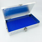Aluminium Alloy sterilization tray case with one silicon mat surgical