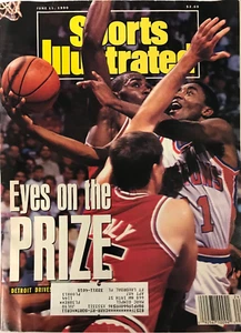 Isiah Thomas Unsigned Sports Illustrated Magazine June 11 1990 - Picture 1 of 2