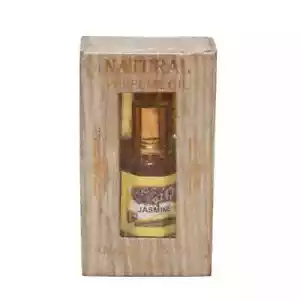 Fragancia de jazmín aceite de perfume natural de larga duración hecho en la India spray corporal 10 ml - Imagen 1 de 4