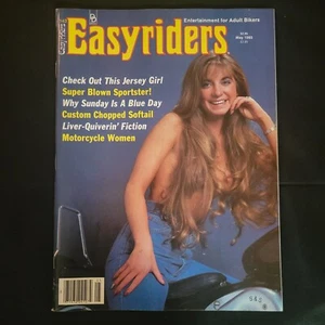 EASYRIDER Motorcycle Magazine May 1985 David Mann Centerfold - Picture 1 of 13