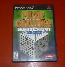 Puzzle Challenge Crosswords and More (Sony PlayStation 2, 2006 PS2)-Complete