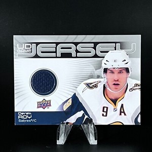 Derek Roy 2010-11 Upper Deck UD Game Jersey #GJ-DR Sabres NICE LOOK!!