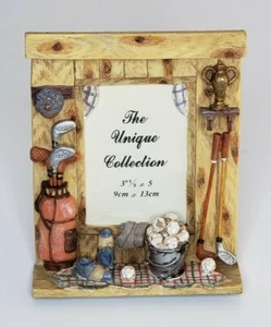 Golf Equipment Miniatur 3,5x5 Bilderrahmen Ständer Die einzigartige Sammlung - Bild 1 von 6