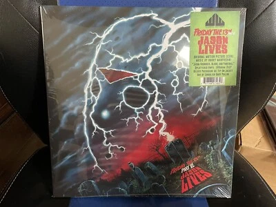 FRIDAY THE 13TH PART VI JASON LIVES DBL SPLATTER VINYL WAXWORK RECORDS - Image 1 of 4