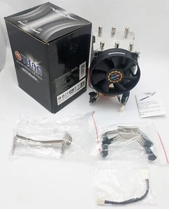 Titan Copper Heatpipe Intel LGA 775/1156/1366 CPU Cooler, 95mm Ball Bearing Fan - Picture 1 of 13