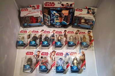 LOTE DE FIGURAS STAR WARS FORCE LINK SET DE INICIO INCLUYE 14 FIGURAS DE ACCIÓN 2 DROIDES Foto 1 de 4
