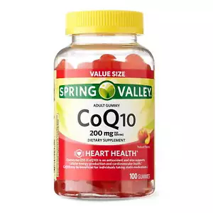 Spring Valley CoQ10 Gummies, 200mg 100 count (Value Size) - Picture 1 of 4