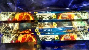 20 STICKS INCENSO "FORTUNA" profumo resina magia aromaterapia essenza - Picture 1 of 1