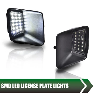 Rear License Plate Lights Lamps Fit For 2004-2012 Chevy Colorado GMC Canyon Foto 1 de 4