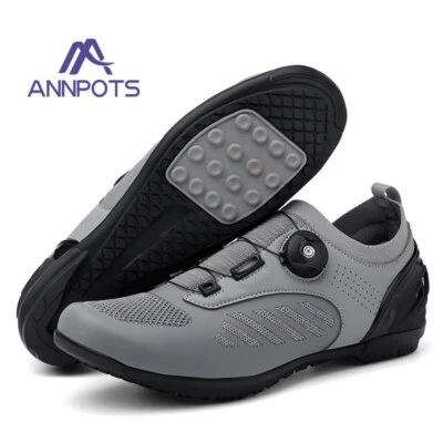 Zapatos profesionales de ciclismo de MTB Tenis antideslizantes para bicicleta de carretera Zapatos de bicicleta para hombre  Foto 1 de 4