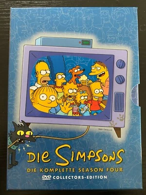 Die Simpsons - Die komplette Season Four / Staffel 4 | DVD Box | OOP selten rar - Bild 1 von 2