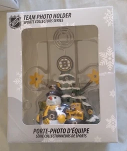 Boston Bruins NHL Team Topperscot Christmas Tree Photo Holder Brand New - Picture 1 of 1