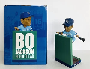 Bo Jackson CLIMBING WALL CATCH 2023 Kansas City Royals Bobblehead SGA - Picture 1 of 5
