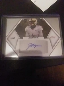 2023 Sage Low Series Jalen Wayne Silver Foil AUTOGRAPH #A-JW2 S. Alabama/Bills - Picture 1 of 2