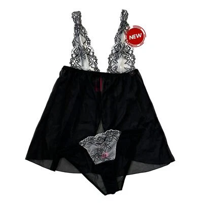 La Senza Black Lingerie Set Intimates/Sleepwear Women Size Small NWT | 10-18 - Image 1 of 4