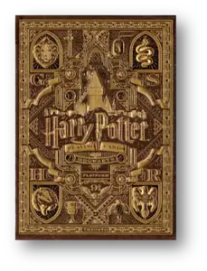 Harry Potter Playing Cards YELLOW Spielkarten Poker Cardistry - Bild 1 von 6
