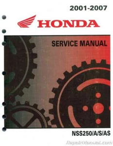 2001-2007 Honda NSS250A Scooter Service Manual : 61KPB06 - Picture 1 of 1