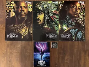 Black Panther: Wakanda Forever Bundle! 3 Posters + AMC Collectible Coin + Comic! - Picture 1 of 9