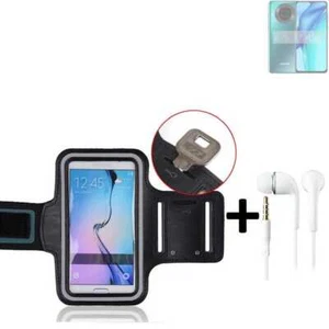 Do Hafury K30 Pro neoprenowa bransoletka + słuchawki sportowe jogging etui do biegania - Zdjęcie 1 z 3