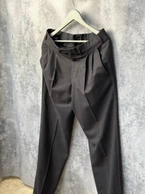 Шерстяные брюки Kiton Napoli темно-серые сделано в Италии мужские размер 51 (M-L) - Изображение 1 из 4