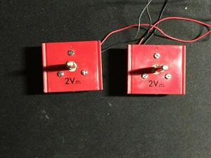 Fischertechnik 2V 69205 SOLAR MICRO MOTOR LOT of 2 - Picture 1 of 9