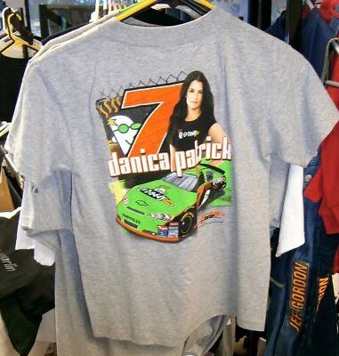CAMISETA JUVENIL CHASE #7 DANICA PATRICK GODADDY.COM JR MOTORSPORTS XL NUEVA DE COLECCIÓN Foto 1 de 2