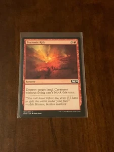Magic the Gathering M20 Tectonic Rift - Picture 1 of 2