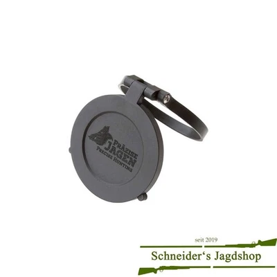 Präzise Jagen Flipcover Flip-Cap für Klemmhülse - Objektivschutz, Staubschutz