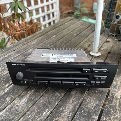 BMW E46 Business Radio CD Player Stereo Head Unit 6512 6959145 -01 - Image 1 of 4