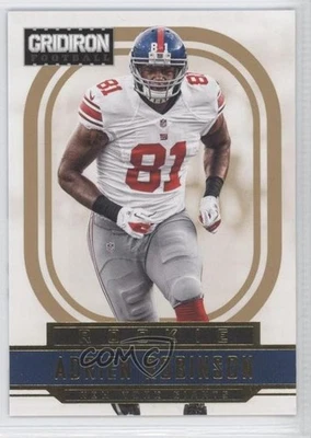 2012 Panini Gridiron Rookie Gold O's /100 Adrien Robinson #202 Rookie RC - Image 1 of 2