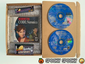 Resident Evil Code Veronica Sega Dreamcast - NTSC-U/C USA VGC CIB - Tracked - Picture 1 of 12