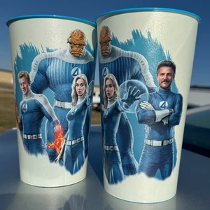 Fantastic Four Trinkbecher (1) Cinemark Regal AMC Neu ohne Strohhalm - *Mengenrabatte* - Bild 1 von 7
