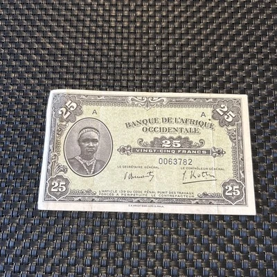 France West Africa- 25 francs-1942 - Image 1 of 4