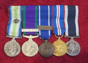 Falklands, N. Ireland, Yugoslavia, Jubilee, GoodConduct Miniatures ROYAL MARINES - Picture 1 of 6